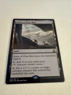 x1 Ruins of Oran-Rief R MTG Oath of the Gatewatch M/NM, English - Image 1