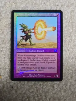 Embermage Goblin Onslaught Foil NM - Image 1
