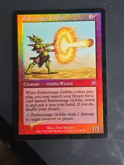 Embermage Goblin Onslaught Foil NM - Image 3