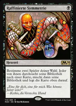 Raffinierte Symmetrie / Scheming Symmetry - MAGIC 2020 - deutsch (exc +) Rare - Image 1