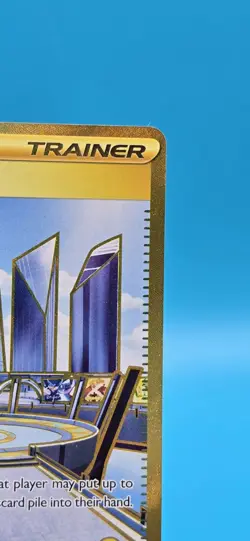 Pokemon TCG Trainer Card Levincia Stadium Gold Destined Rivals 244/182 - Image 3