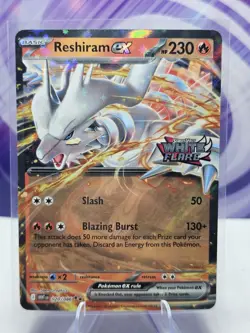 Pokemon Reshiram ex (White Flare Stamped) 020/086 Pokemon White Flare Promo NM - Image 1