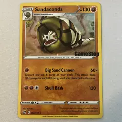 Pokemon Sandaconda 082/163 GameStop Stamped Holo (NM) - Image 1