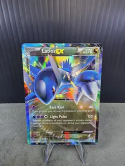 Latios EX XY72 XY Black Star Promo Pokemon TCG NM Full Art Ultra Rare English 👌 - Image 1