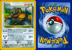 TAUROS 47/64 UNCOMMON JUNGLE POKEMON UNLIMITED LP - Image 3