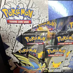 Pokemon Celebrations Deluxe Pin Collection Kit Sealed English Zacian Pikachu - Image 2