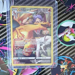 Pokemon Charizard TG03/TG30 Lost Origin Ultra Rare Holo 170 HP 100+ Attack - Image 1
