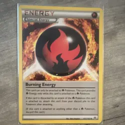 Burning Energy Breakthrough Special Energy Uncommon 2015 151/162 Pokemon TCG - Image 1