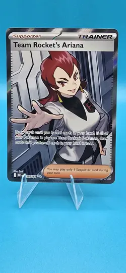 Pokemon Team Rocket's Ariana - 224/182 SV10: Destined Rivals Ultra Rare NM - Image 1