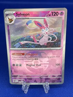 Pokemon TCG Sylveon 040/131 MASTERBALL S&V Prismatic Evolutions Holo 2025 NM - Image 2