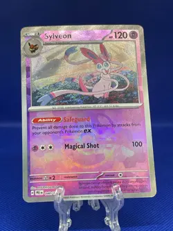Pokemon TCG Sylveon 040/131 MASTERBALL S&V Prismatic Evolutions Holo 2025 NM - Image 3