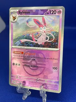 Pokemon TCG Sylveon 040/131 MASTERBALL S&V Prismatic Evolutions Holo 2025 NM - Image 4