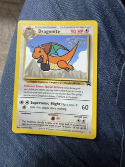 Pokemon Dragonite Wotc Promo 05/53 1999 90 HP Regular Stamped Supersonic Flight - Image 2