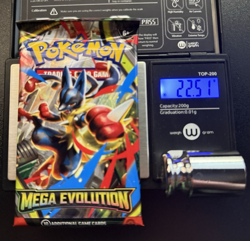 Pokemon TCG: Mega Evolution - English Booster Pack SEALED - 22.51g - Image 1