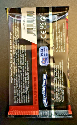 Pokemon TCG: Mega Evolution - English Booster Pack SEALED - 22.51g - Image 3