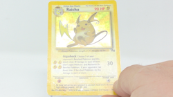 Pokemon Raichu Fossil 14/62 Holo Unlimited MP - Image 2