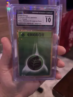 Grass Energy Pokemon (2023) Japanese HOLO Venusaur & Lugia CGC 10 - Image 1