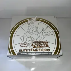 Pokemon TCG Sword & Shield: Brilliant Stars Elite Trainer Box ETB Factory Sealed 820650850127 - Image 1