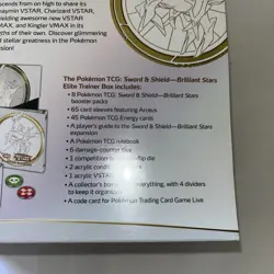 Pokemon TCG Sword & Shield: Brilliant Stars Elite Trainer Box ETB Factory Sealed 820650850127 - Image 3