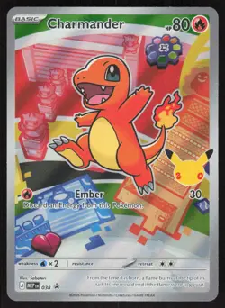 Charmander - 038 038 Holo Promo ME: Mega Evolution Promo Pokemon Near Mint - Image 1