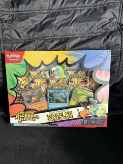 Pokemon Ascended Heroes First Partner Deluxe Pin Collection In Hand Brand New - Image 1