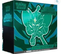 Pokemon TCG Scarlet & Violet Twilight Masquerade ETB Factory Sealed (2) PACK - Image 1