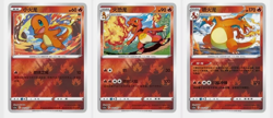Pokemon S-Chinese exclusive Sword & Shield Charmander Charmeleon Charizard Set - Image 1