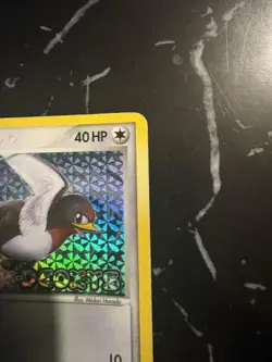 Pokemon TCG Taillow EX Deoxys 80/107 Reverse Holo Stamped - Image 3