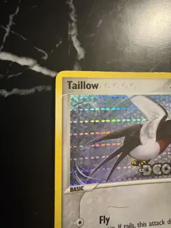 Pokemon TCG Taillow EX Deoxys 80/107 Reverse Holo Stamped - Image 4