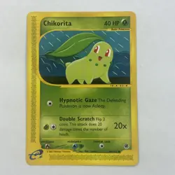 Pokemon TCG Chikorita Expedition Set #99/165 Non Holo Common LP/MP 2002 - Image 1