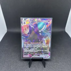 Shadow Rider Calyrex VMAX # 075/198 Full Art Ultra Rare Pokemon - Image 1