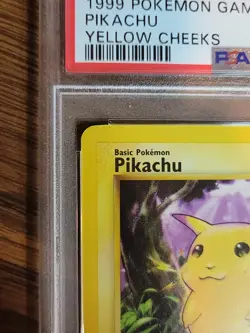 1999 Pokemon "PERFECT CENTERING " #58 PIKACHU PSA 9 Mint NEW FRESH SLAB - Image 4