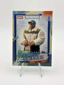 2026 Topps Finest Fantastic Four #FS-03 The Thing Fantastic Science SP - Image 1
