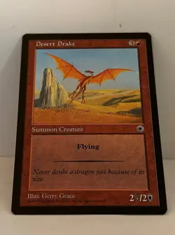 Magic The Gathering Desert Drake - Image 1