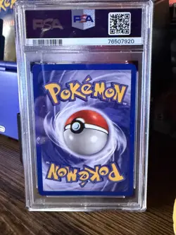 2000 Pokemon TEAM ROCKET 1st Edition DARK GOLBAT #24 PSA 9 MINT - Image 2