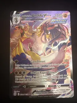 Pokemon TCG: Rapid Strike Urshifu VMAX TG21/TG30 Brilliant Stars Ultra Rare - Image 1
