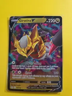 Giratina V 130/196 Swsh11: Lost Origin Holo Pokemon TCG - Image 1