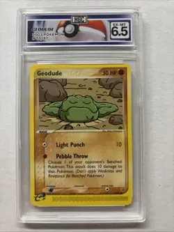 2003 Pokemon Geodude #55 HGC 6.5 (sb1) - Image 1