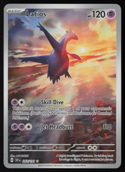 Latios 203/191 Illustration Rare Surging Sparks Pokemon Near Mint - Image 1