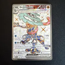 Greninja ex 198/167 Ultra Rare Twilight Masquerade Pokemon Holo Near Mint - Image 1