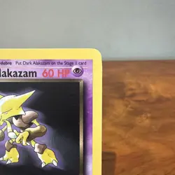 Pokemon Dark Alakazam Non Holo Rare Team Rocket 18/82 LP - Image 3