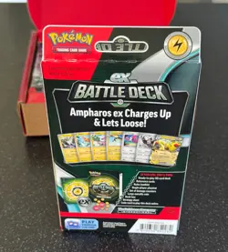Pokemon TCG - Ampharos ex Battle Deck and 2 Booster Pack Bundle - New & Sealed - Image 3