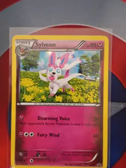 Pokemon Sylveon XY04 Promo Holo Black Star Collection - Image 3