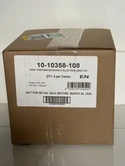 Pokemon TCG First Partner ILLUSTRATION COLLECTION CASE Factory Sealed 6 ct - Image 1