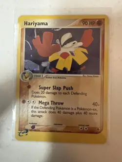 Pokemon Hariyama 8/109 Ruby and Sapphire Holo Rare Stage 1 HP 90 English - Image 1