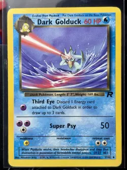 Dark Golduck - REG - Pokemon TCG - Team Rocket - 37/82 - UNCOMMON ~ LP - Image 2