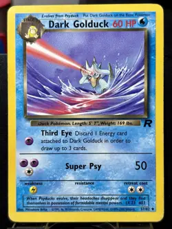 Dark Golduck - REG - Pokemon TCG - Team Rocket - 37/82 - UNCOMMON ~ LP - Image 3