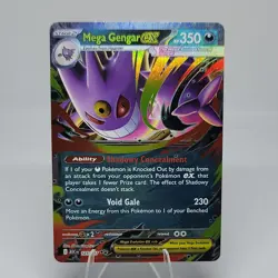 Pokemon TCG Mega Gengar ex 056/094 Me02: Phantasmal Flames NM PACK FRESH - Image 1