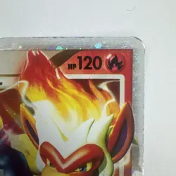 2007 Pokemon Diamond & Pearl Black Star Promos Infernape LV.X #DP10 NM - Image 3