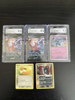 Pokemon TCG Slab And Singles Lot - Image 1